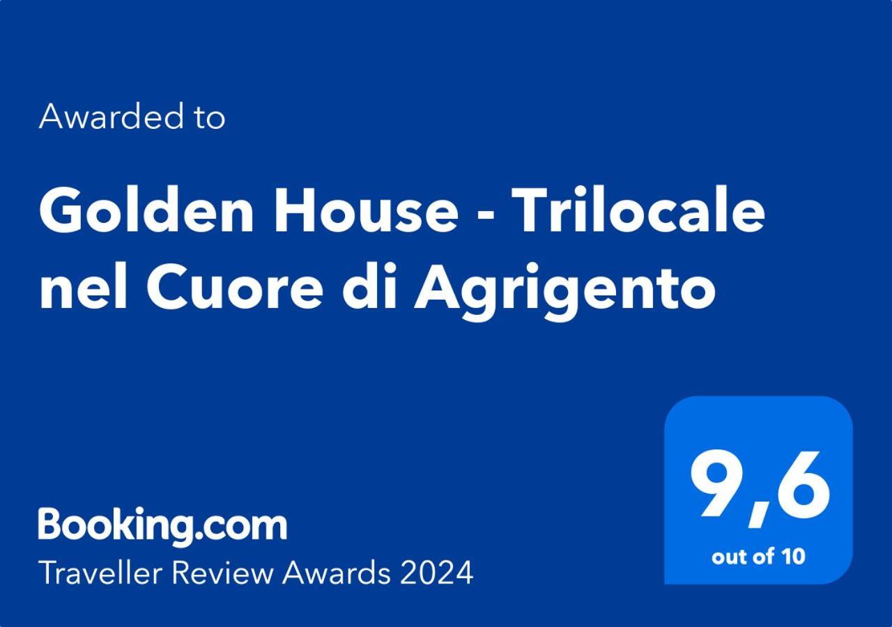 Golden House - Trilocale Nel Cuore Di Agrigent Exterior foto